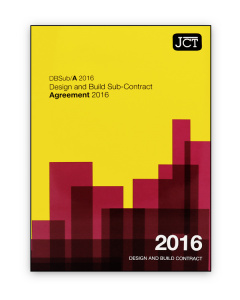 JCT Design and Build Sub-Contract Agreement 2016 (DBSub/A)
