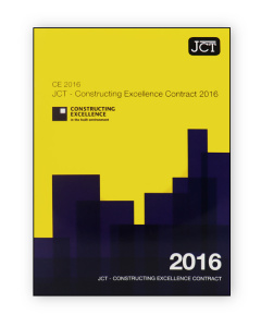 JCT - Constructing Excellence Contract 2016 (CE)