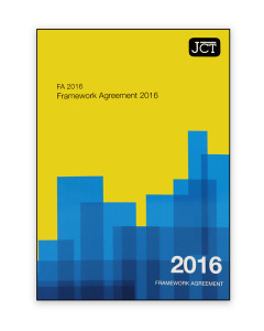 JCT Framework Agreement 2016 (FA)