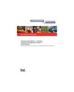 BS EN ISO 22301:2019 - TC