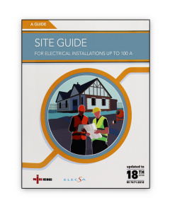 NICEIC Site Guide for Electrical Installations Up To 100A - 18th Edition (Pub Code: PNICSG18)