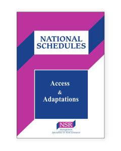 National Schedule of Rates Access & Adaptations 2021/2022