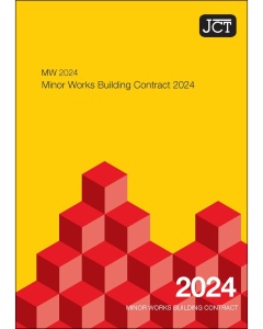 JCT Minor Works Building Contract 2024 (MW)