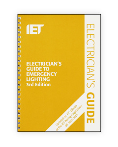 IET Electrician's Guide to Emergency Lighting (3rd Edition)
