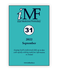 Irish Medicines Formulary Edition IMF 31 (September 2022)