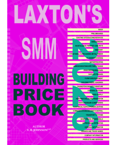 Laxton&rsquo;s SMM Building Price Book 2026 - Back Cover