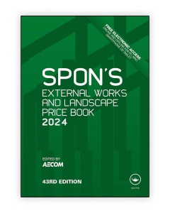 Spon's External Works and Landscape Price Book 2024