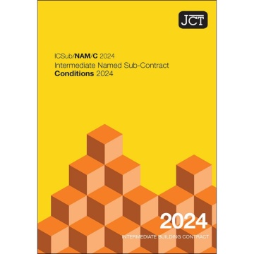 JCT Intermediate Named Sub Contract Conditions 2024 (ICSub/NAM/C)