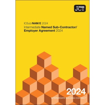 JCT Intermediate Named Sub-Contractor/Employer Agreement 2024 (ICSub/NAM/E)
