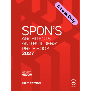 Spon's Architects' and Builders' Price Book 2027 (Ebook Only)