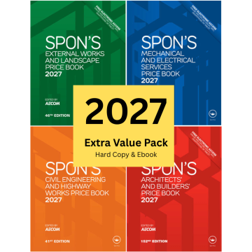 Spon's Price Books 2026 - Extra Value Pack