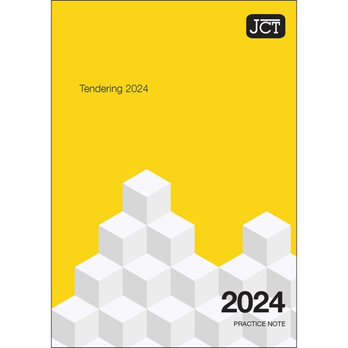 JCT Tendering Practice Note 2024