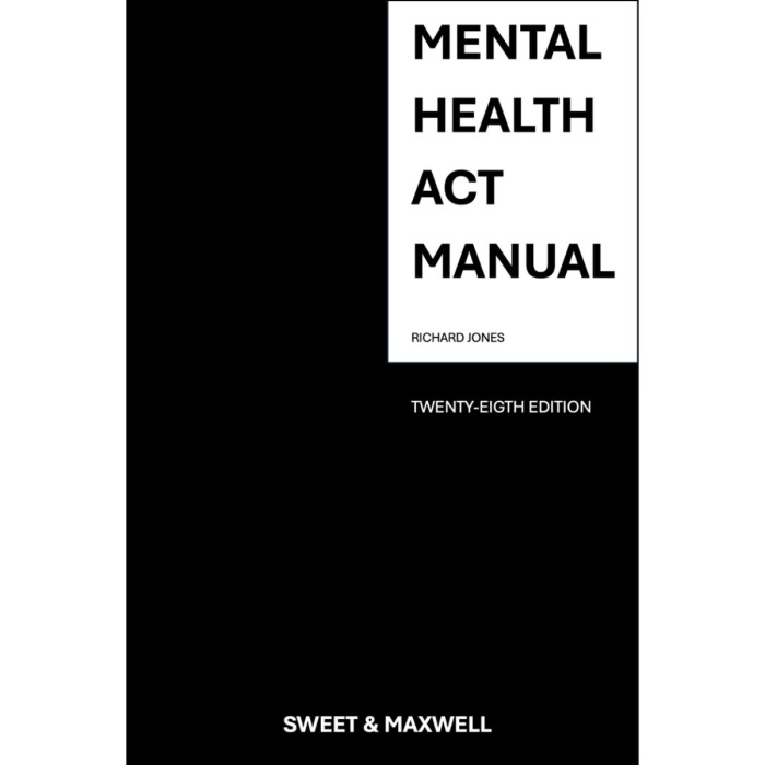 Mental Health Act Manual - 28th Edition