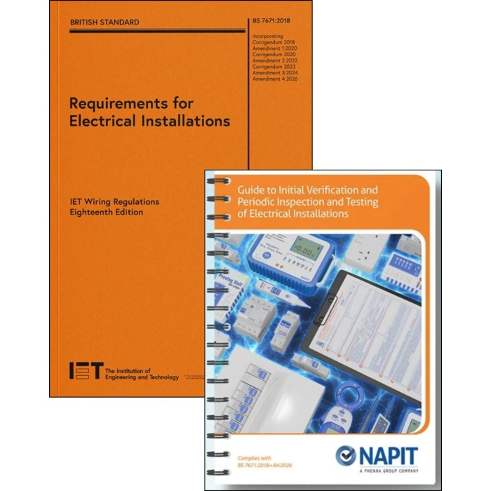 Wiring Regs (Amendment 4, 2026) NAPIT Extra Value Pack D