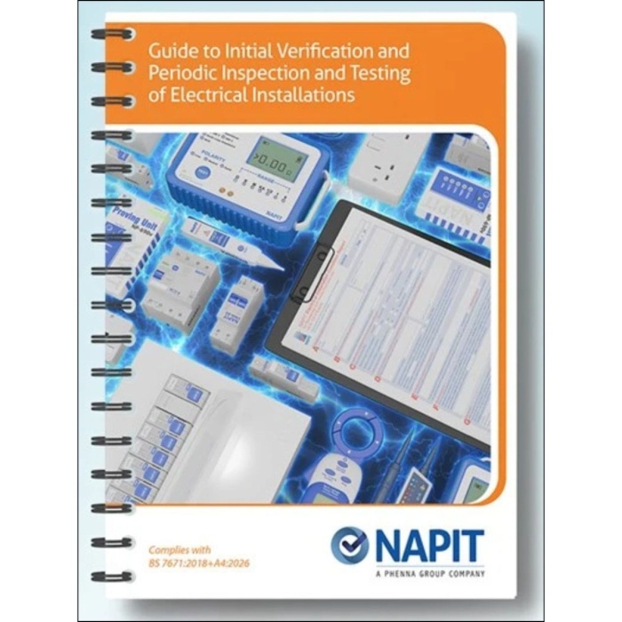 Guide to Initial Verification & Periodic Inspection & Testing of Electrical Installations A4:2026