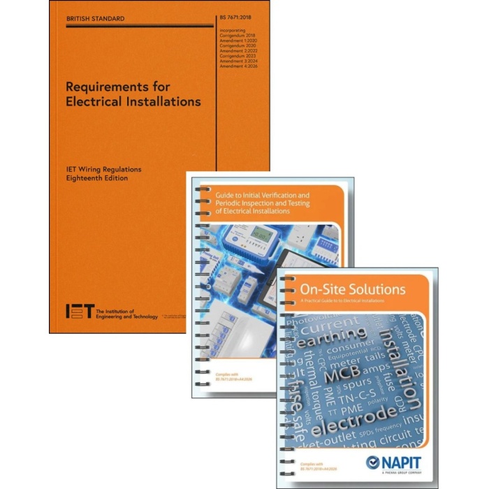 Wiring Regs (Amendment 4, 2026) NAPIT Extra Value Pack B
