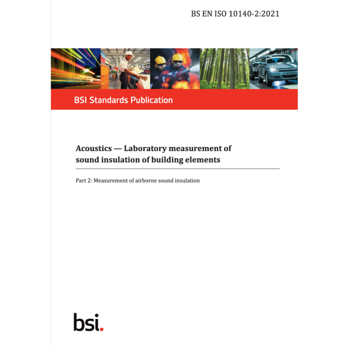 BS EN ISO 10140-2: 2021