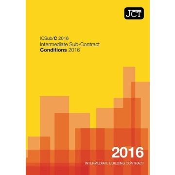 JCT Intermediate Sub-Contract Conditions 2016 (ICSub/C)