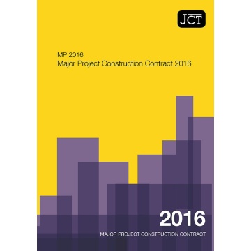 JCT Major Project Construction Contract 2016 (MP)