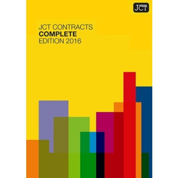 JCT Contracts Complete 2016 Edition (Volumes 1-3)