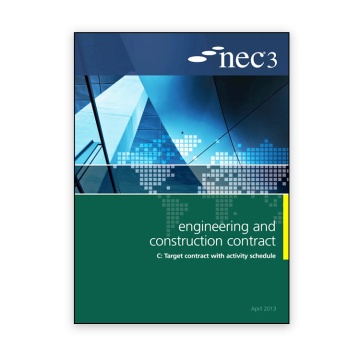 NEC3: Engineering and Construction Contract Option C: target contract with activity schedule