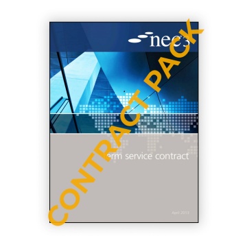 NEC3: Term Service Contract Pack