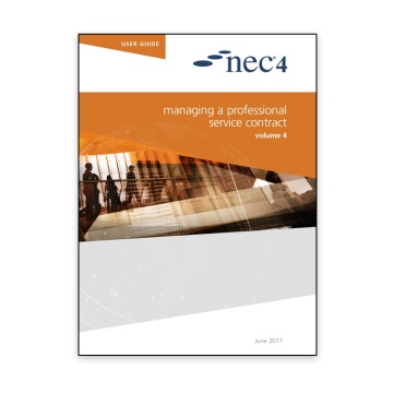 NEC4: Managing a Professional Service Contract