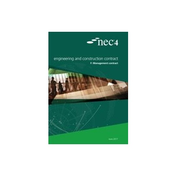 NEC4: Engineering and Construction Contract Option F: management contract 