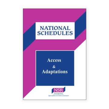 National Schedule of Rates Access & Adaptations 2023/2024