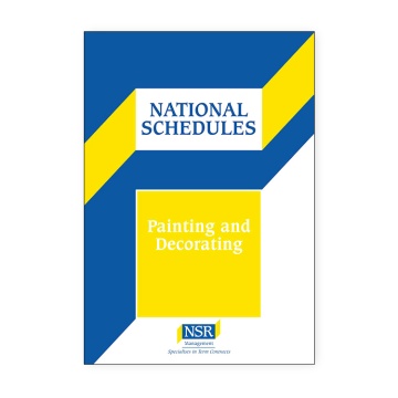 National Schedule of Rates Painting & Decorating 2023/2024