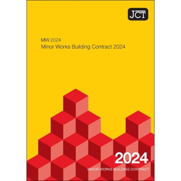 JCT Minor Works Building Contract 2024 (MW)