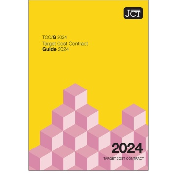 JCT Target Cost Contract Guide 2024 (TCC/G)