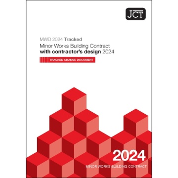 Minor Works Building Contract with contractor's design (MWD 2024) Tracked Change Document