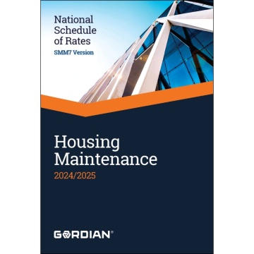 National Schedule of Rates Housing Maintenance 2024/2025