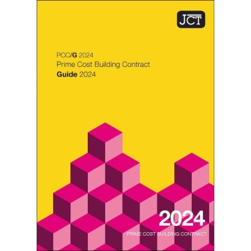 JCT Prime Cost  Building Contract Guide 2024 (PCC/G)