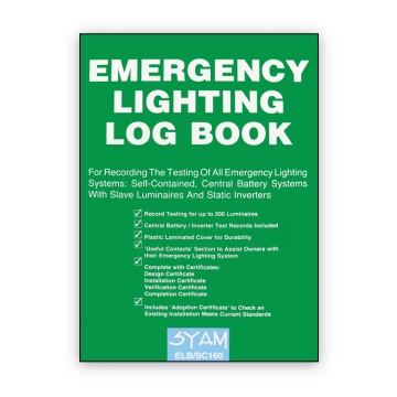 Emergency Lighting Log Book