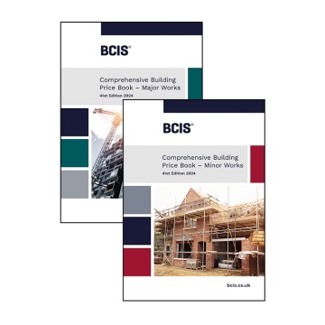 BCIS Comprehensive Building Price Book Major and Minor Works 2024 – 41st Edition