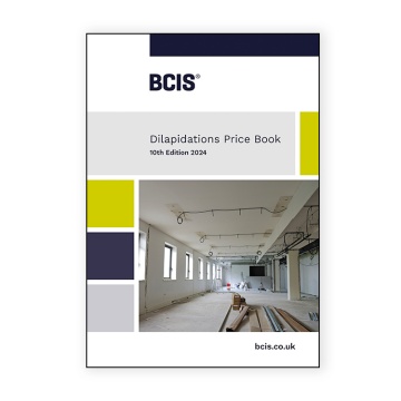 BCIS Dilapidations Price Book 2024 - 10th Edition