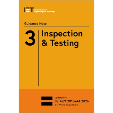 Guidance Note 3: Inspection & Testing, 10th Edition