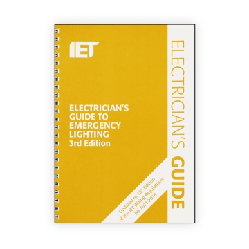 IET Electrician's Guide to Emergency Lighting (3rd Edition)