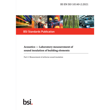 BS EN ISO 10140-2: 2021