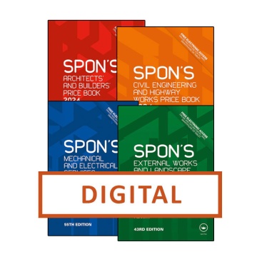 Spon's 2024 Extra Value Pack - E-BOOKS