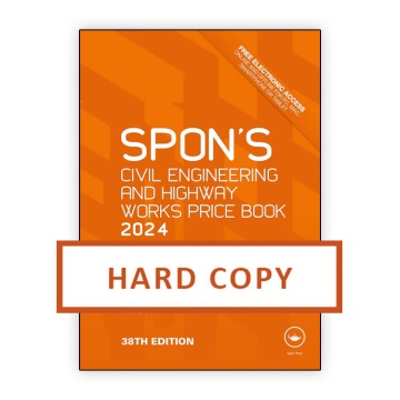 Spon's Civil Engineering and Highway Works Price Book 2024 (HARD COPY ONLY)