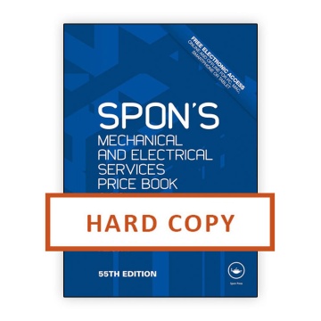 Spon's Mechanical and Electrical Services Price Book 2024 (HARD COPY ONLY)