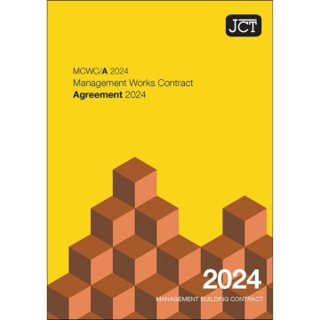 JCT Management Works Contract Agreement 2024 (MCWC/A)