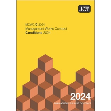 JCT Management Works Contract Conditions 2024 (MCWC/C)