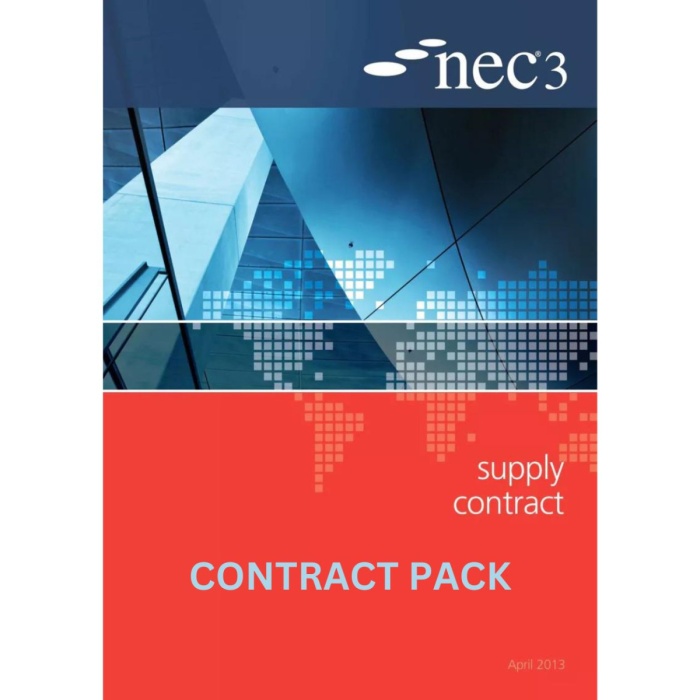 NEC3: Supply Contract Pack