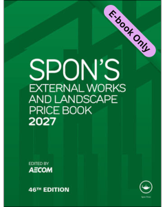 Spon's External Works and Landscape Price Book 2027 (E-Book Only)